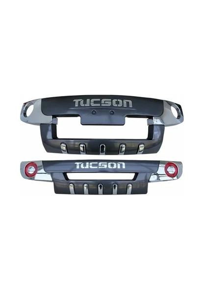 Hyundai Tucson Ön Arka Tampon Koruma Difüzör Oem 2004 - 2009 Arası ürün görseli 1