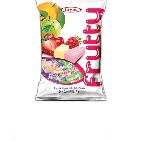 TAYAŞ Frutty Karışık Meyveli Yumuşak Şeker 325 gr ürün görseli 1