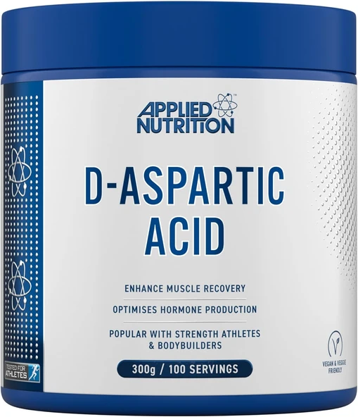 Applied Nutrition Daa-Aspartic Acid - Natural Booster for Enhanced Performance (300g - 100 Servings) ürün görseli 1
