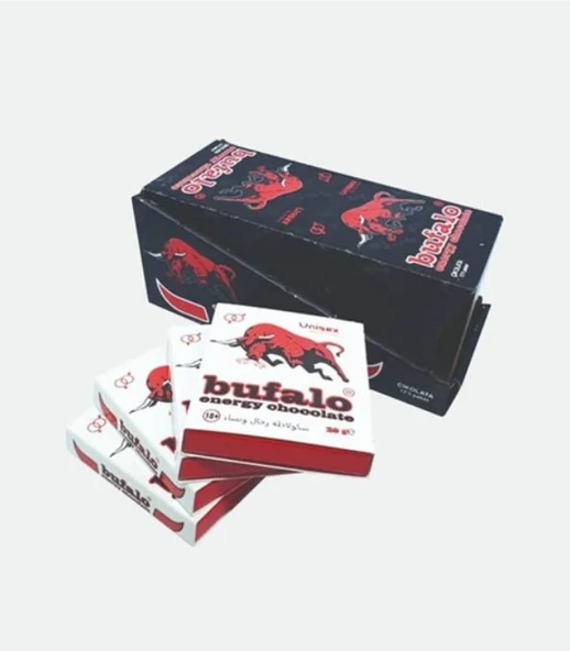 BUFALO GİNSENG ÇİKOLATA 12 ADET 1 PAKET GİZLİ GÖNDERİM ürün görseli 1