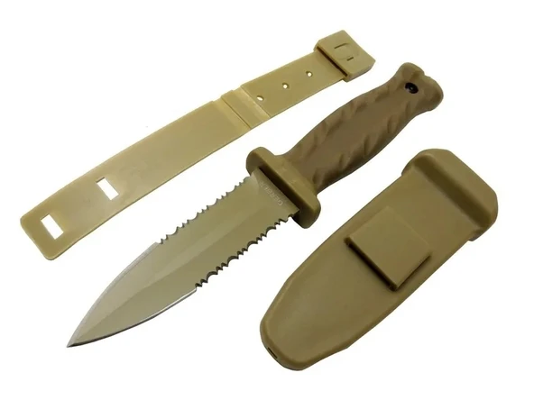 Knives S30v Haki Av Bıçağı 22cm - Testere Detaylı, Kılıflı ürün görseli 1