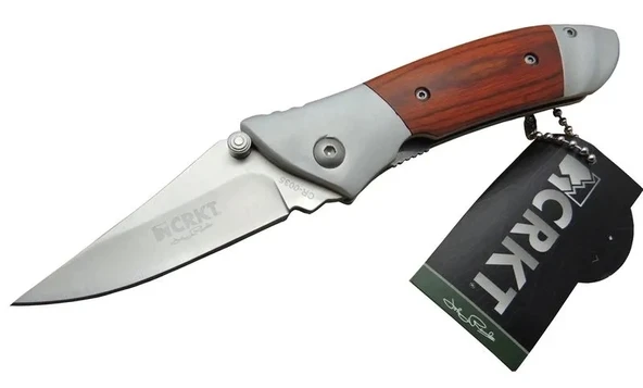 Cr 0035 Rd Kamp Çakı 18 Cm - Metal Ampampamp Gül Ağacı Saplı, Kılıflı, Kutulu ürün görseli 1