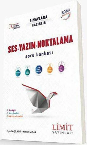 Ses Yazım Noktalama Soru Bankası Limit Yayınları ürün görseli 1