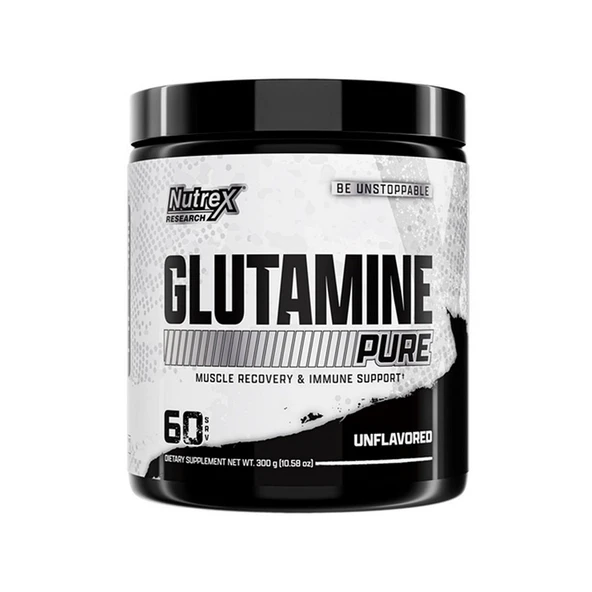 NUTREX GLUTAMİN 300 GRAM - 60 SERVİS - 5 GRAM ürün görseli 1