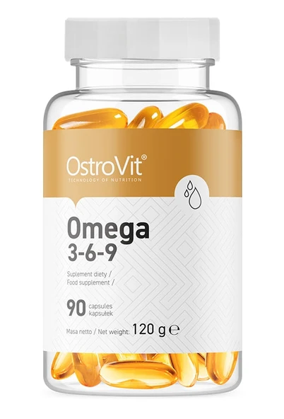 OstroVit Omega 3 - 3-6-9 90 caps ürün görseli 1