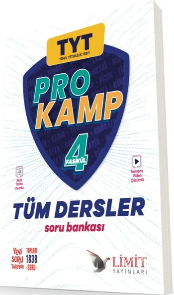 TYT Tüm Dersler Prokamp Soru Bankası Limit Yayınları ürün görseli 1