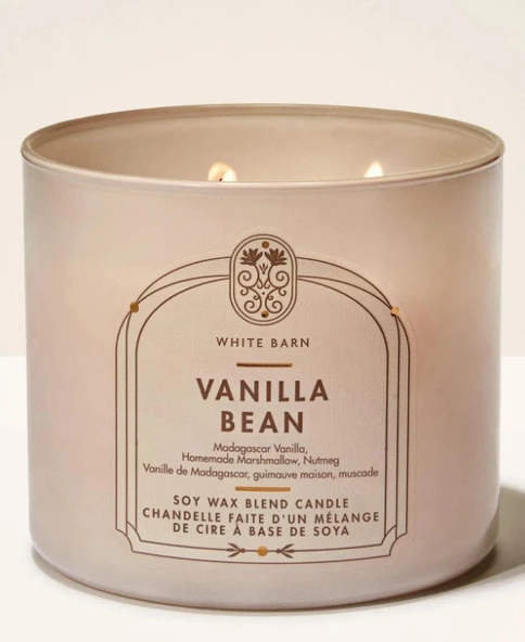 Bath & Body Works Vanilla Bean Büyük Mum 411 G ürün görseli 1