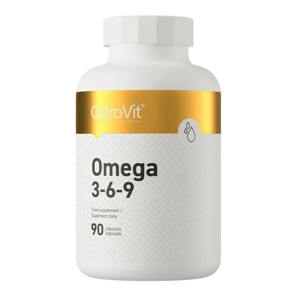 OstroVit Omega 3 - 3-6-9 90 caps - Resim 2