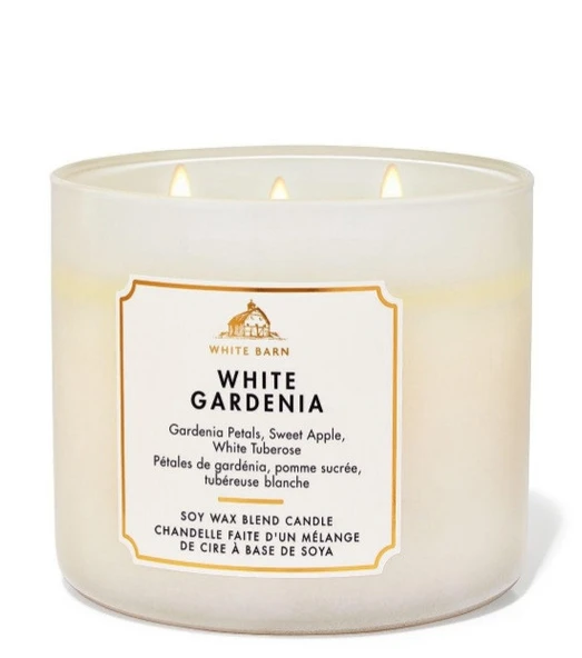 Bath & Body Works Whıte Gardenıa Büyük Mum 411 G ürün görseli 1
