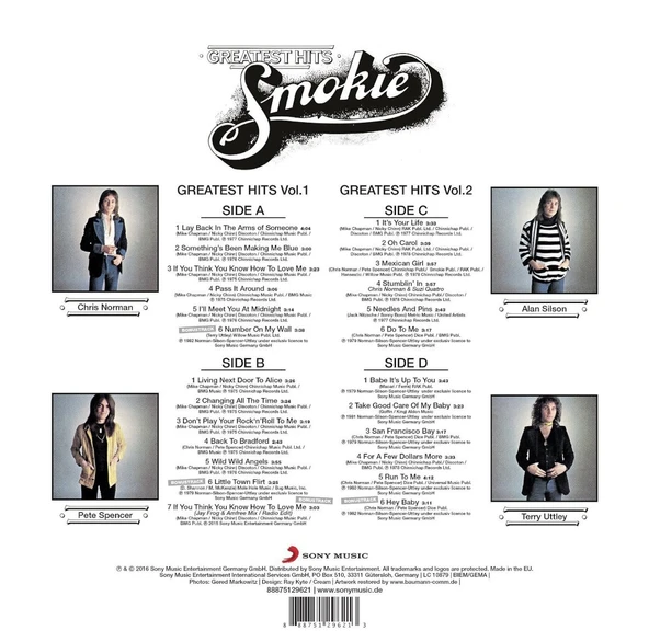 Smokie Greatest Hits - Plak - Resim 2