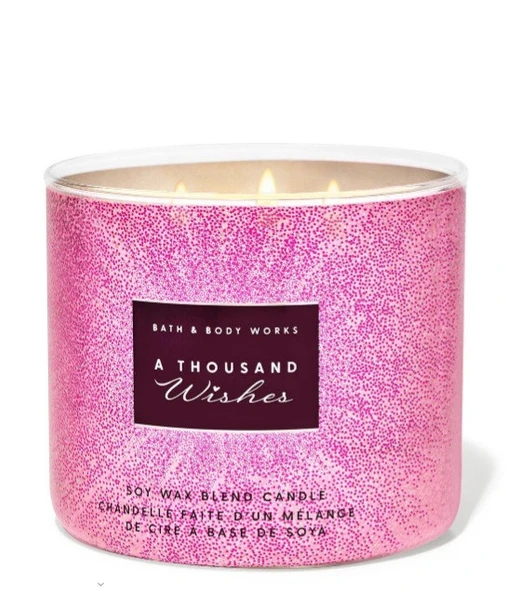 Bath & Body Works A Thousand Wishes Büyük Mum 411 G ürün görseli 1