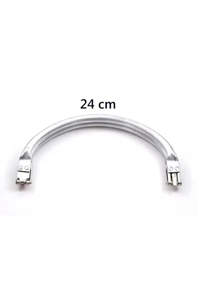 Gizli Metal Oval Çanta Bursu – 24 cm - Metal Çanta Aparatı Çanta Aksesuarı ürün görseli 1