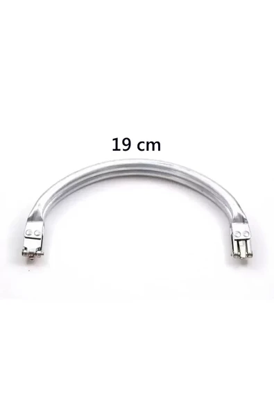 Gizli Metal Oval Çanta Bursu – 19 cm - Metal Çanta Aparatı Çanta Aksesuarı ürün görseli 1