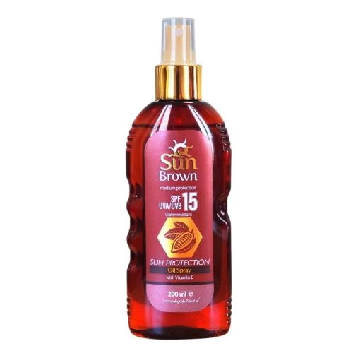 Sun Brown Spf 15 Güneş Yağı Spreyi 200 Ml ürün görseli 1