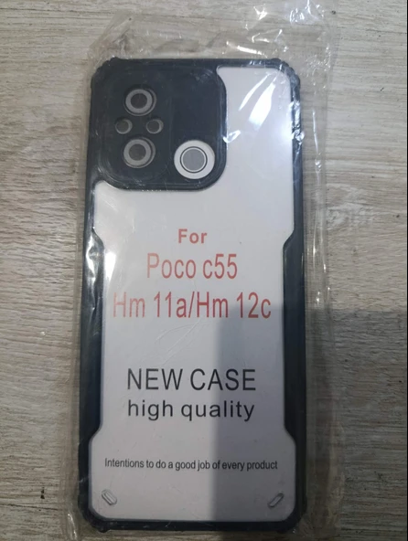 Poco c55 redmi 12c red mi 11a uyumlu kılıf ürün görseli 1