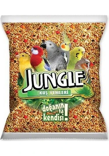 Jungle Poşet Muhabbet Kuşu Yemi 1 kg ürün görseli 1