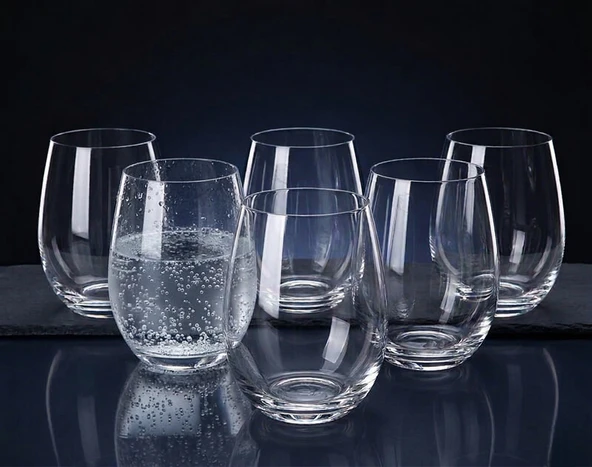 Kristal Su Bardak 550 ml 6 Adet ürün görseli 1