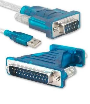 USB 2.0 to RS232 Kablo 1.5 Metre + Paralel Çevirici ürün görseli 1