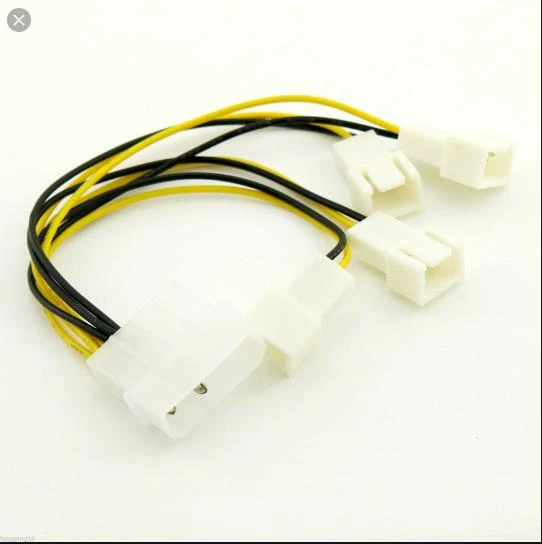 Molex to 4x 3 Pin Fan Güç Çoklayıcı ürün görseli 1