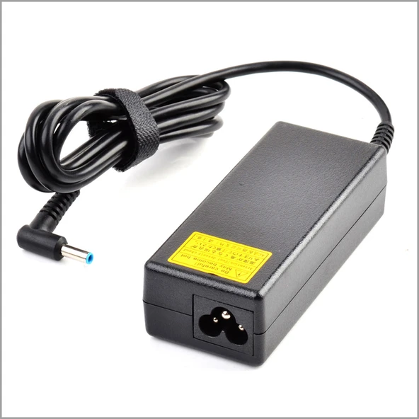 19.5 Volt 3.33 Amper 4.5x3.0 mm Mavi Uçlu HP Laptop Şarj Adaptörü ürün görseli 1