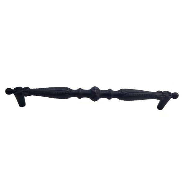 Antika Tarz Dekoratif Pirinç Yeni Sütun Mobilya Kulbu - 128mm, Oksit ürün görseli 1