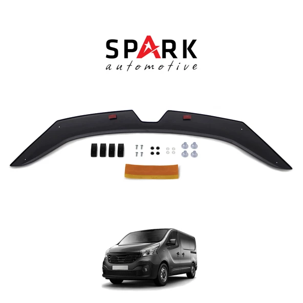 Renault Trafic 2014-2019 Yıl Aralığı Uyumlu Kaput Rüzgarlığı 3mm ürün görseli 1