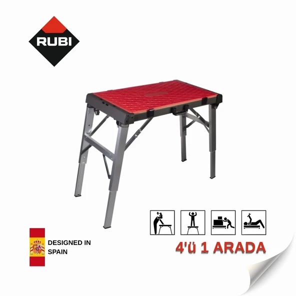 Rubi Katlanabilir Çalışma Masası - 66924 ürün görseli 1
