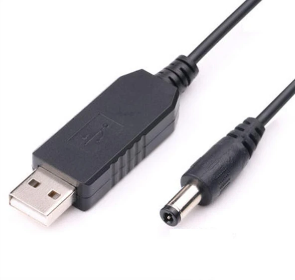 USB 5 Volt Giriş - DC 5.5x2.5 mm 12 Volt Çıkış Çevirici ürün görseli 1