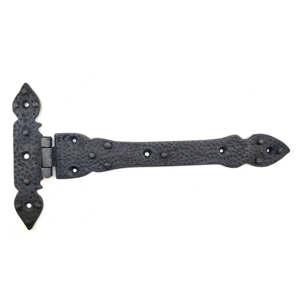 Antika Tarz Dekoratif Pirinç Kuyruklu Lale Menteşe - 147x193 Mm, Oksit ürün görseli 1