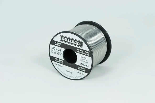 30-70 Lehim Teli 500 Gr 1,6 Mm ürün görseli 1