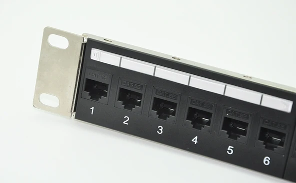 Cat. 6 24 Port Dişi - Dişi Modüler Patch Panel - Resim 2