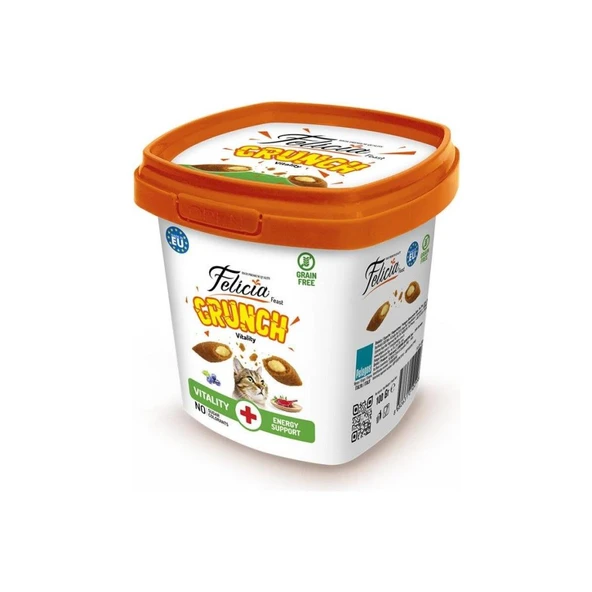 Felicia Vitality Kedi Crunch Ödül Maması 100g Skt : 08/2027 ürün görseli 1