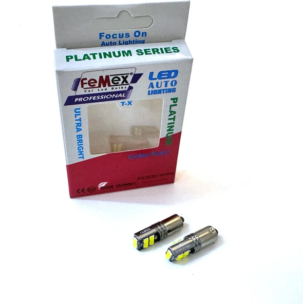 Femex Beyaz BAY9S H21W 150 Tırnak 10smd 3030 Chipset ürün görseli 1
