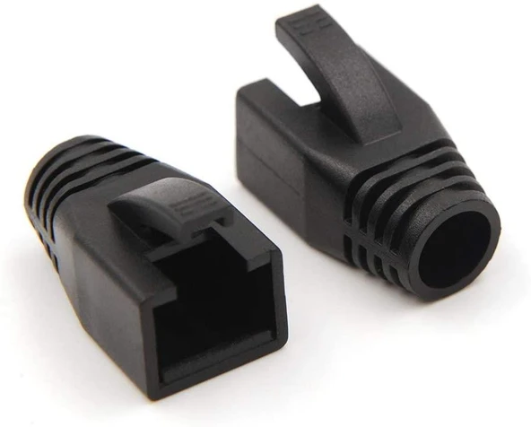 Cat. 7 RJ45 Kılıf - Siyah ürün görseli 1