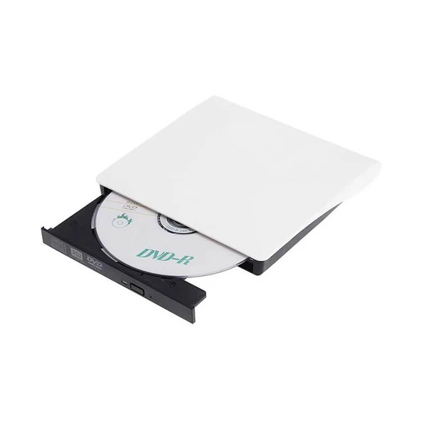 Harici USB 3.0 DVD-RW - Beyaz ürün görseli 1