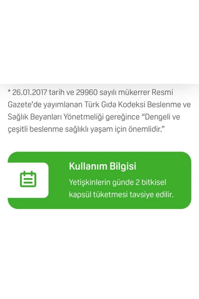 Suda Vitamin Kalm HD 60 Kapsül - Resim 4