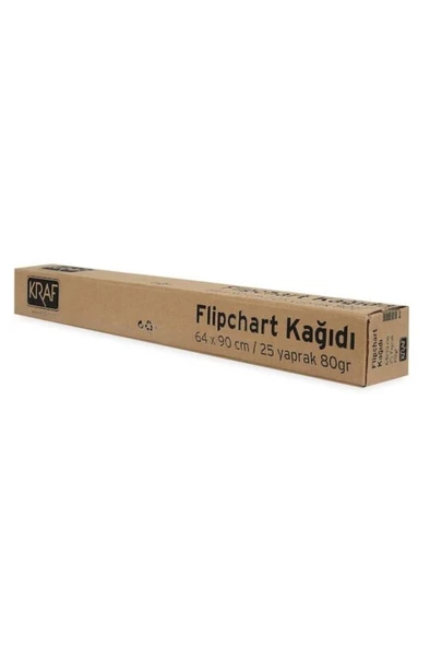 KRAF Flıpchart Kağıdı Yapışkanlı 25 Yp 703g ürün görseli 1