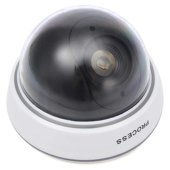 POWERMASTER PM-2001 KIRMIZI LEDLİ MAKET DOME KAMERA ürün görseli 1