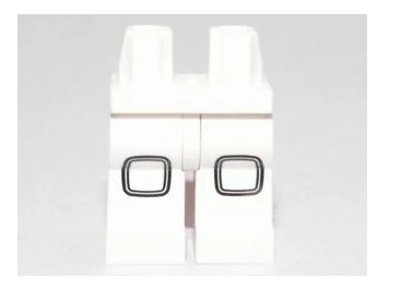 Lego Minifigure Decorated Legs 970c00pb0201 ürün görseli 1