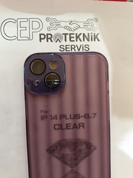 iPhone 14 plus mor kılıf - Resim 3