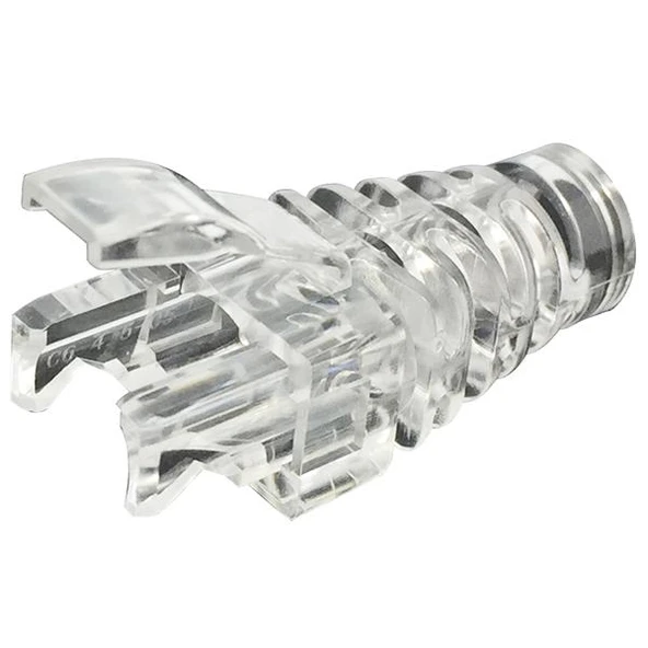 Yeni Nesil Cat. 6 RJ45 Kılıf - Şeffaf ürün görseli 1