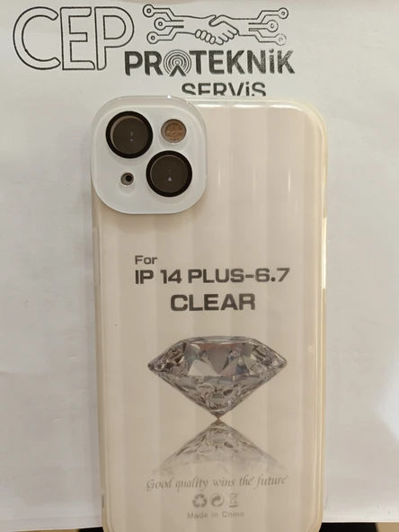 iPhone 14 plus beyaz kılıf ürün görseli 1