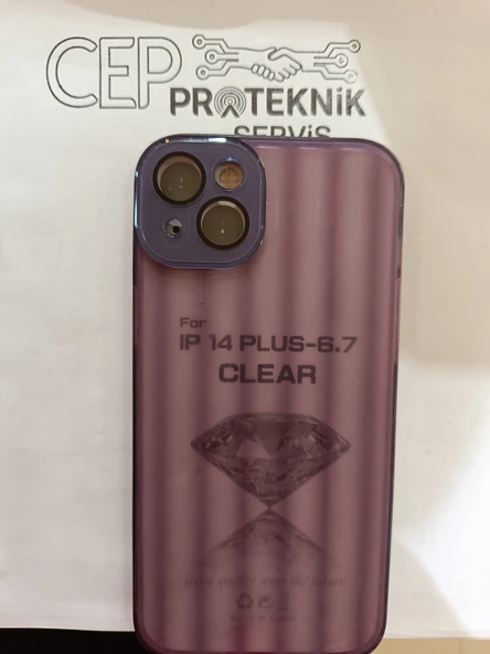 iPhone 14 plus mor kılıf ürün görseli 1