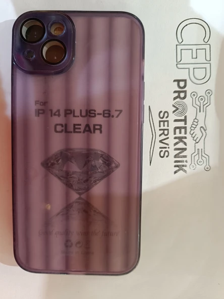 iPhone 14 plus mor kılıf - Resim 2