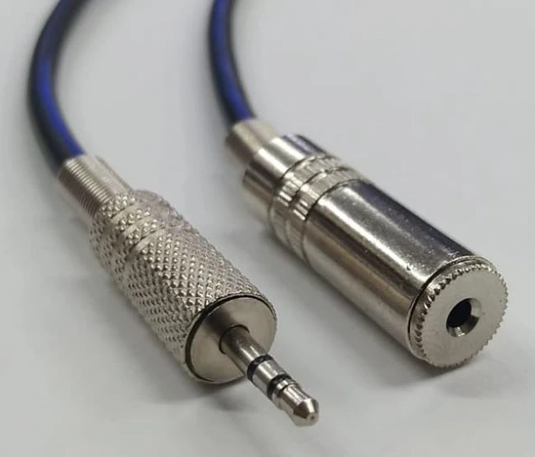 2.5 mm Stereo Uzatma Kablosu 3 Metre ürün görseli 1