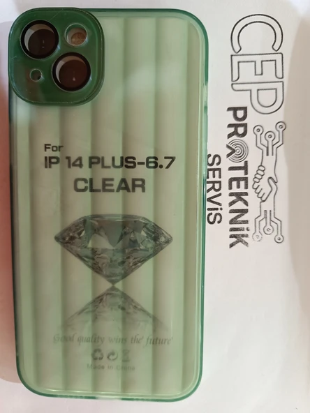 iPhone 14 plus yeşil kılıf - Resim 2