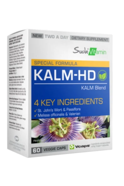 Suda Vitamin Kalm HD 60 Kapsül ürün görseli 1