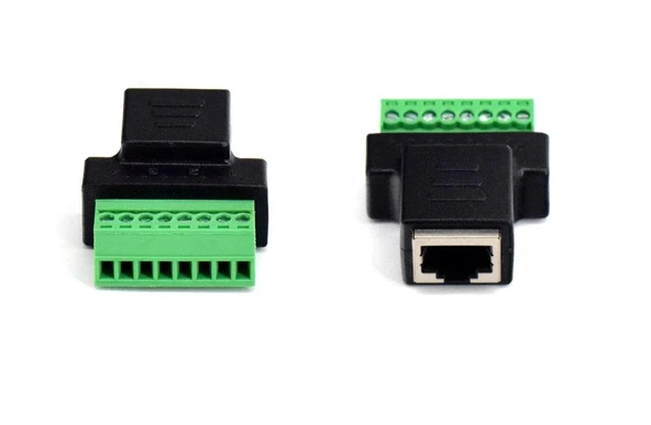 RJ45 Cat. 5/Cat. 6 Klemensli Jack - Dişi ürün görseli 1