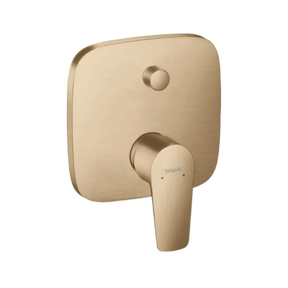 Hansgrohe Talis E Tek kollu banyo Bataryası Ankastre montaj Mat Bronz ürün görseli 1