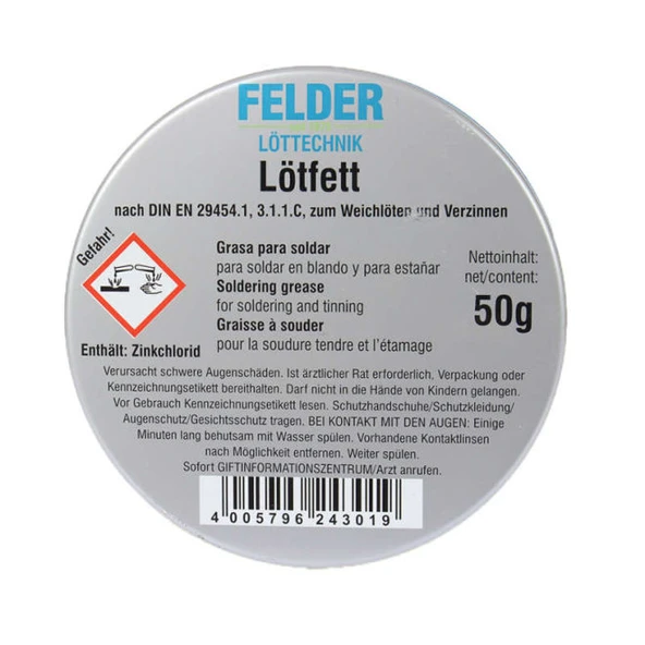 Lötfett Lehim Pastası 50 Gr. ürün görseli 1
